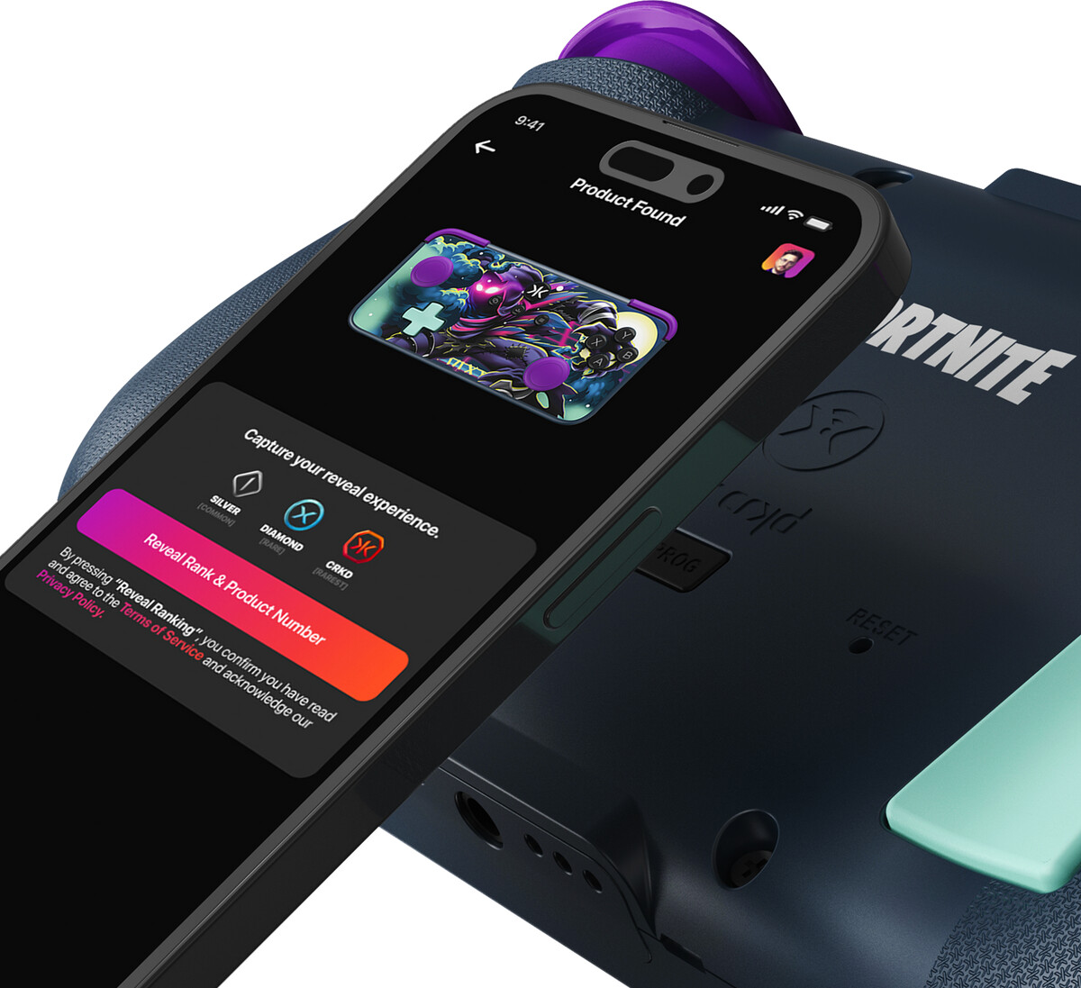 Crkd - Neo S Raven Fortnite Edition With Charging Dock