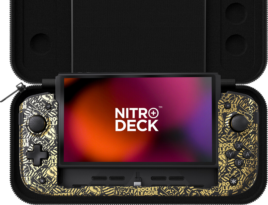 Crkd Nitro Deck Rocket League Gold Special Edition
