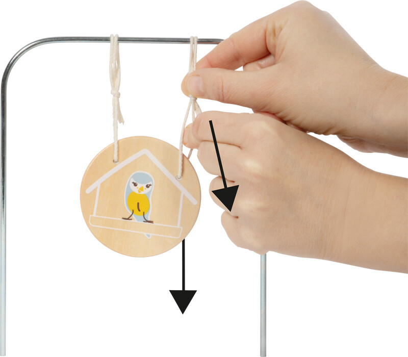 Small Foot - Kroket Spil Med Dyremotiver Til Børn - Træ