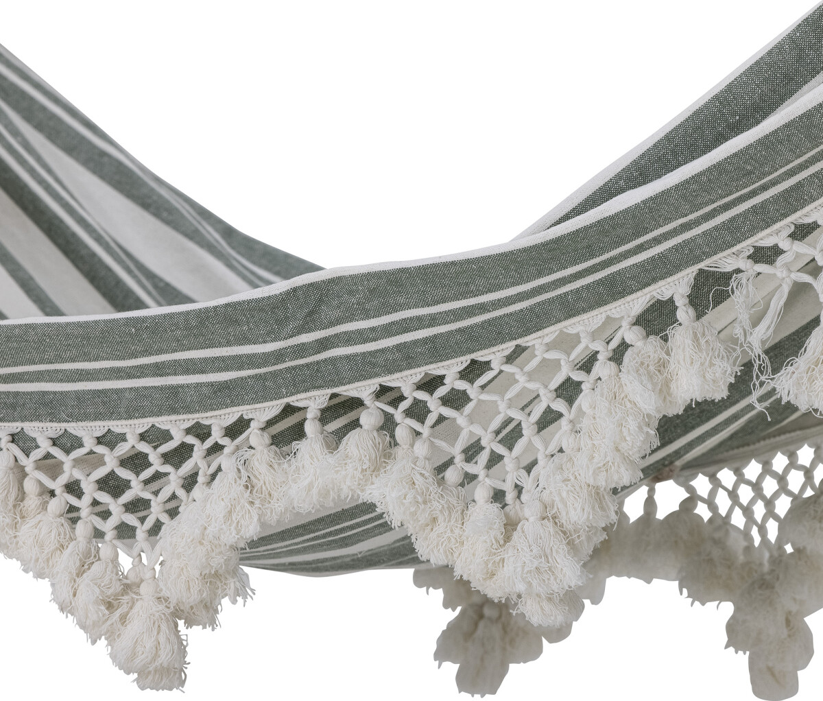 Bloomingville - Cruz Hængekøje - Grøn - Bomuld - Udendørs