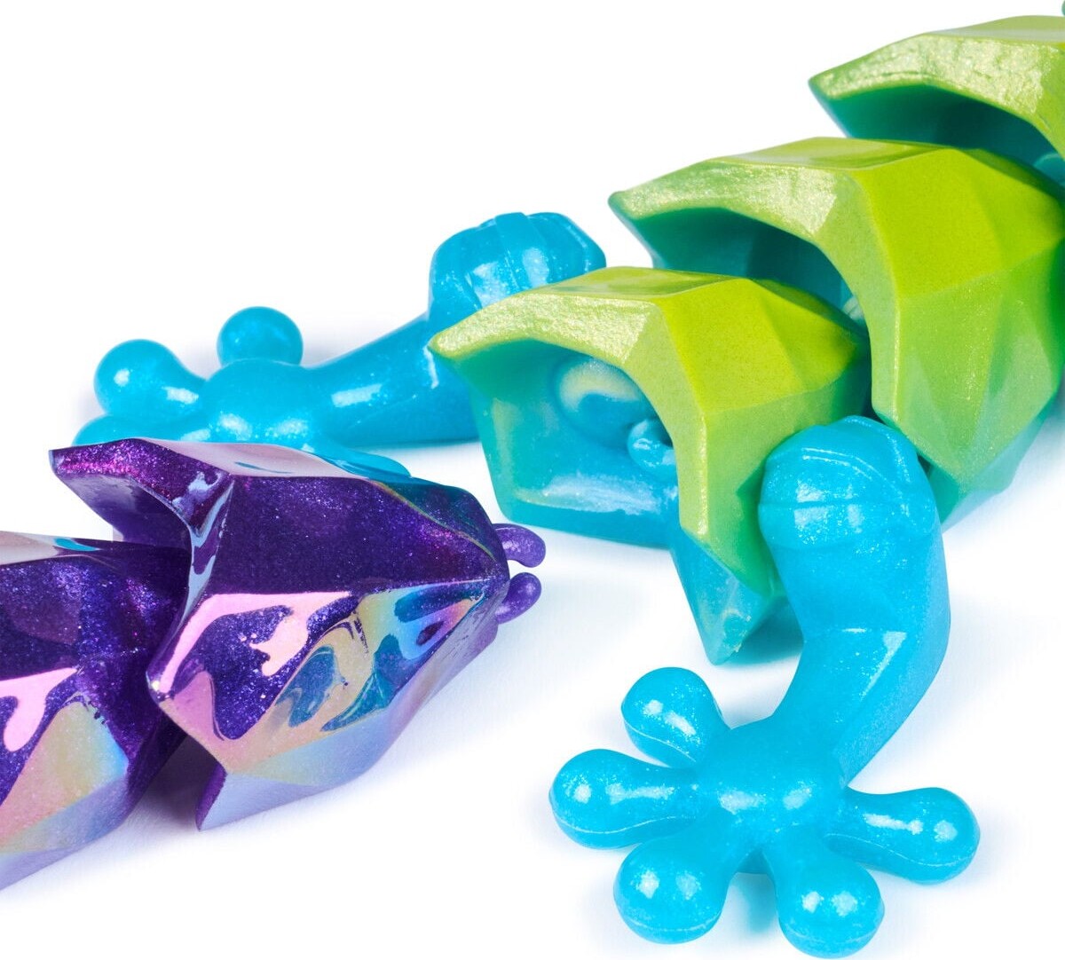 Crystalynx - Gecko - 5 Cm - Action Figur Overraskelse