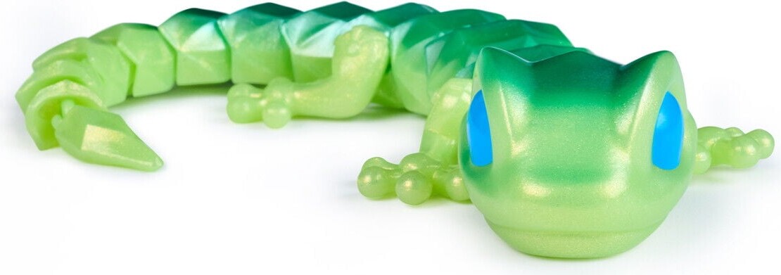 Crystalynx - Gecko - 5 Cm - Action Figur Overraskelse