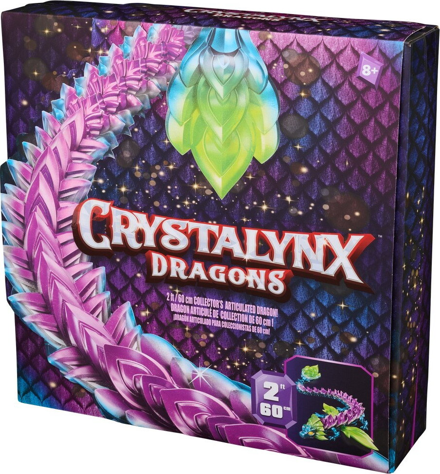 Crystalynx - Aurora Skala Solaris - 60 Cm - Dragefigur
