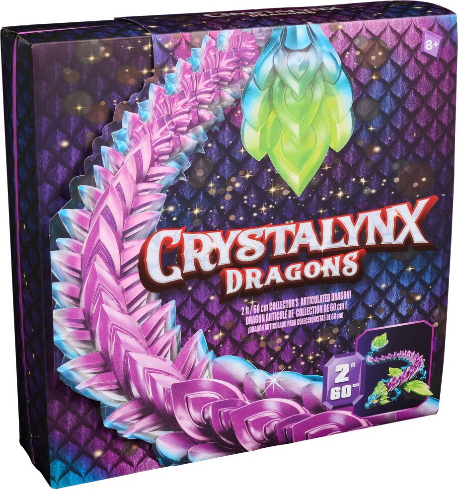 Crystalynx - Aurora Skala Solaris - 60 Cm - Dragefigur