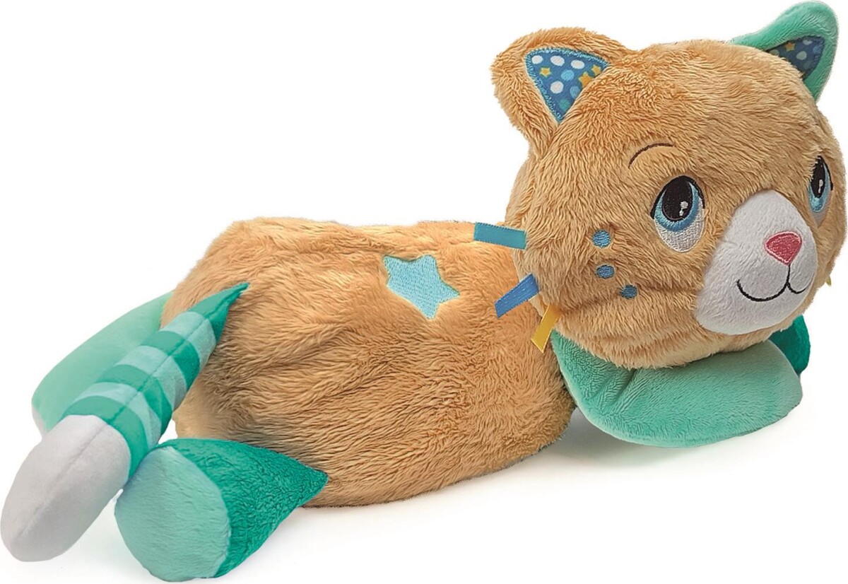 Bamse Med Beroligende Lyd Og Vibration - Kat - Baby Clementoni