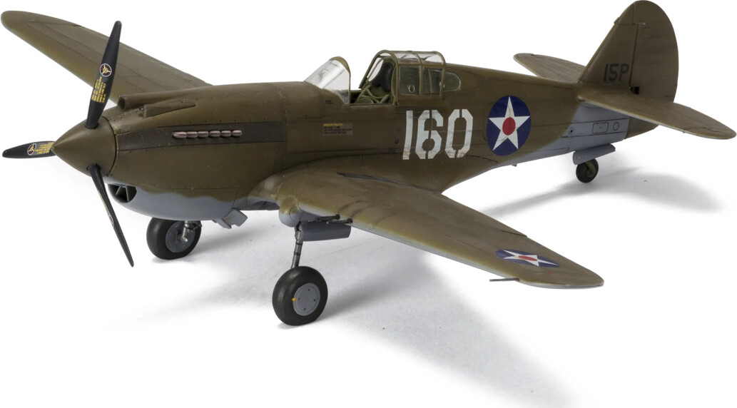 Airfix - Curtiss P-40B Warhawk Fly Byggesæt - 1 48 - A05130A