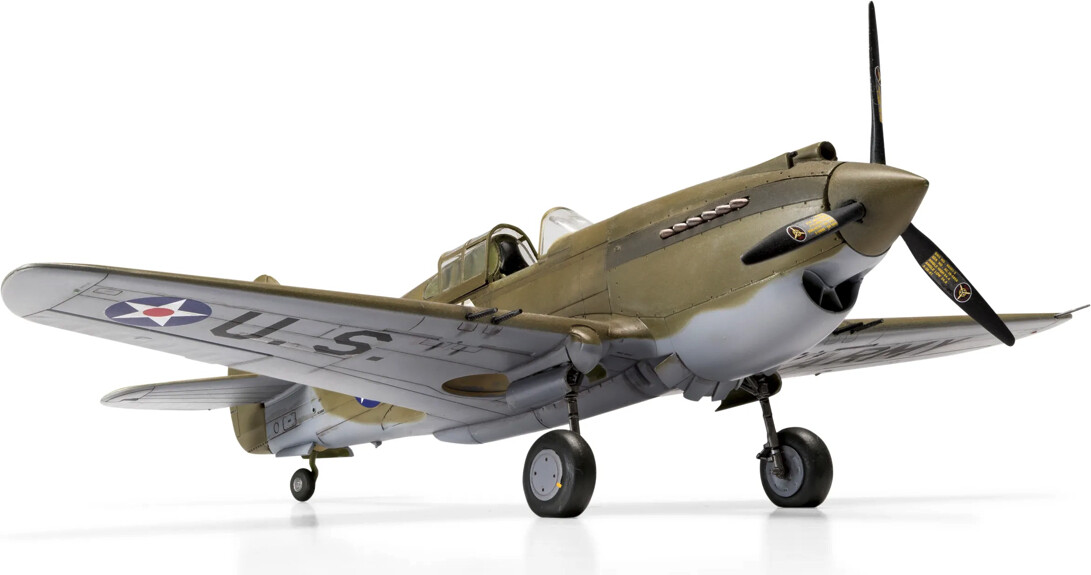 Airfix - Curtiss P-40B Warhawk Fly Byggesæt - 1 48 - A05130A