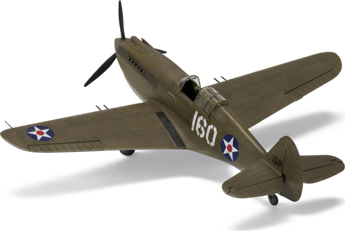 Airfix - Curtiss P-40B Warhawk Fly Byggesæt - 1 48 - A05130A