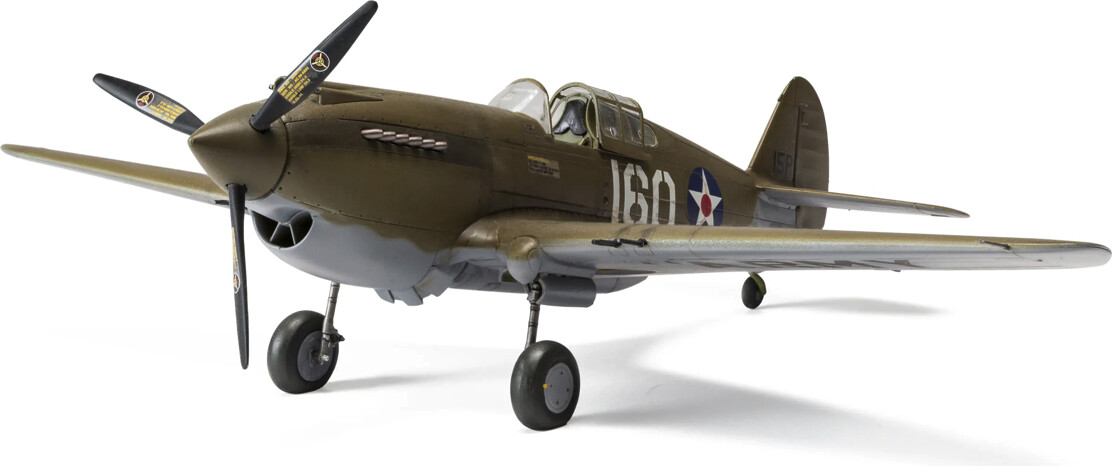 Airfix - Curtiss P-40B Warhawk Fly Byggesæt - 1 48 - A05130A