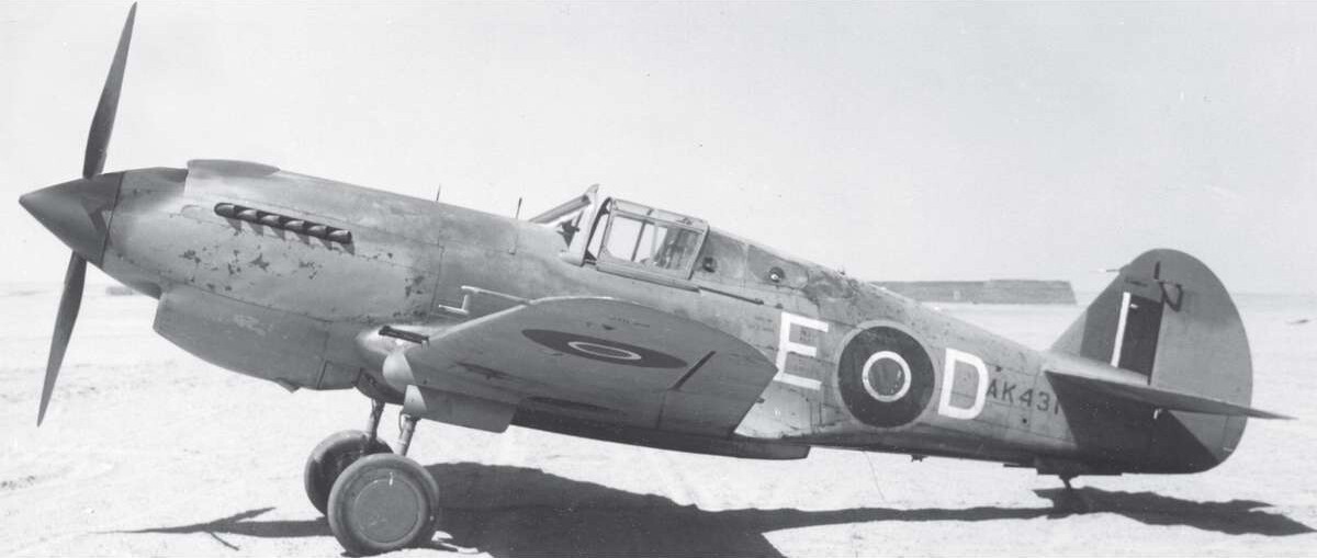 Airfix - Curtiss Tomahawk Mkii Fly Byggesæt - 1 48 - A05133A