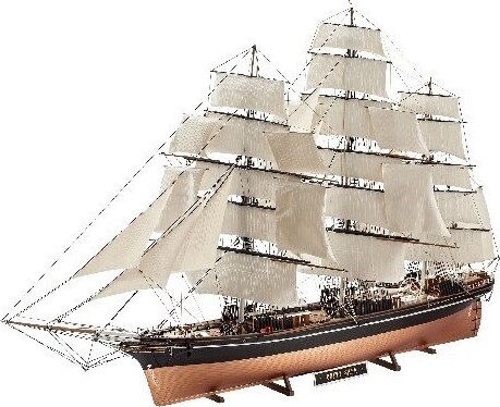Revell - Cutty Sark Model Skib Byggesæt - 1 96 - Level 5 - 05422