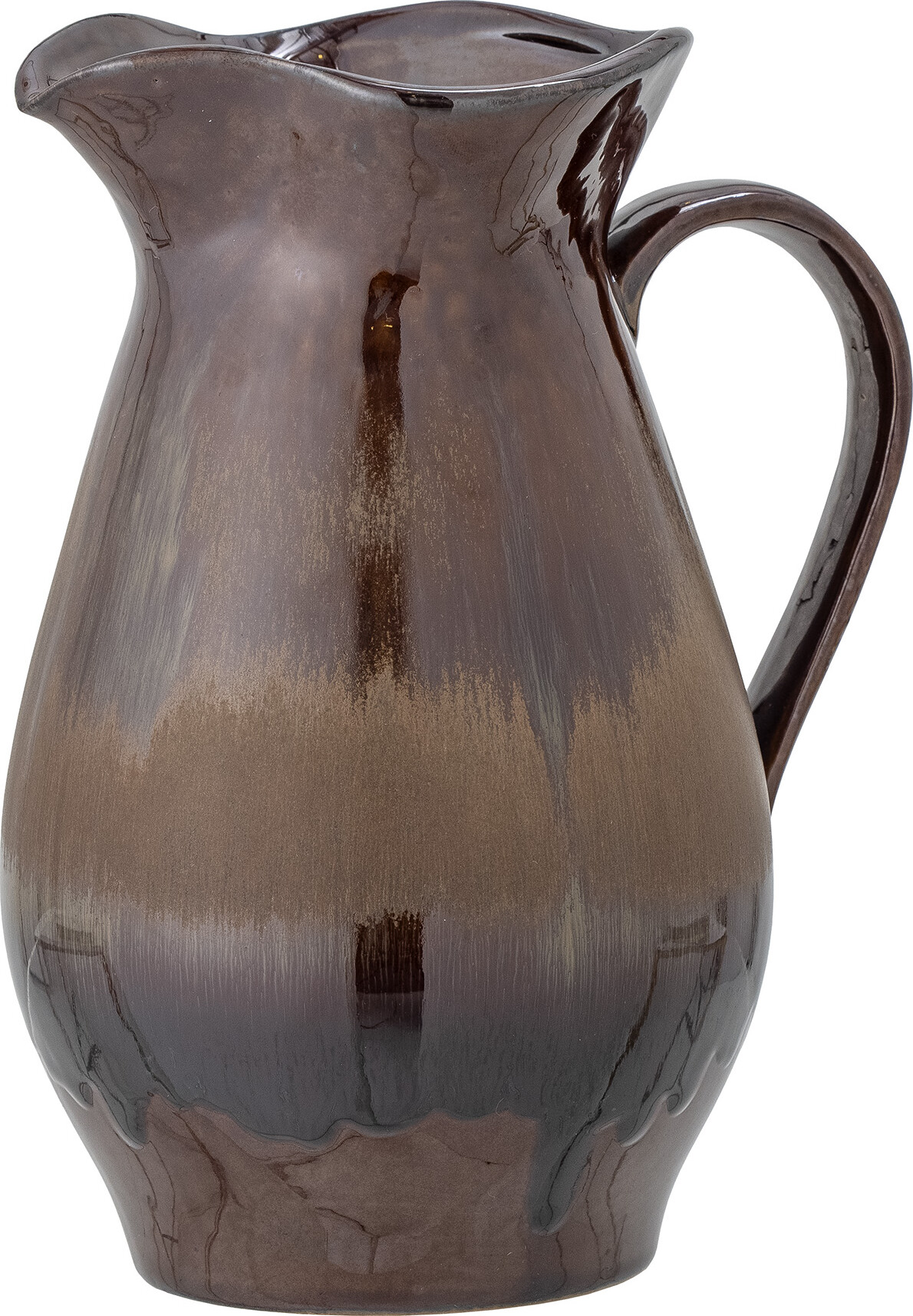 Creative Collection - Dahlia Kande Til Vand - Brun - Stentøj Keramik