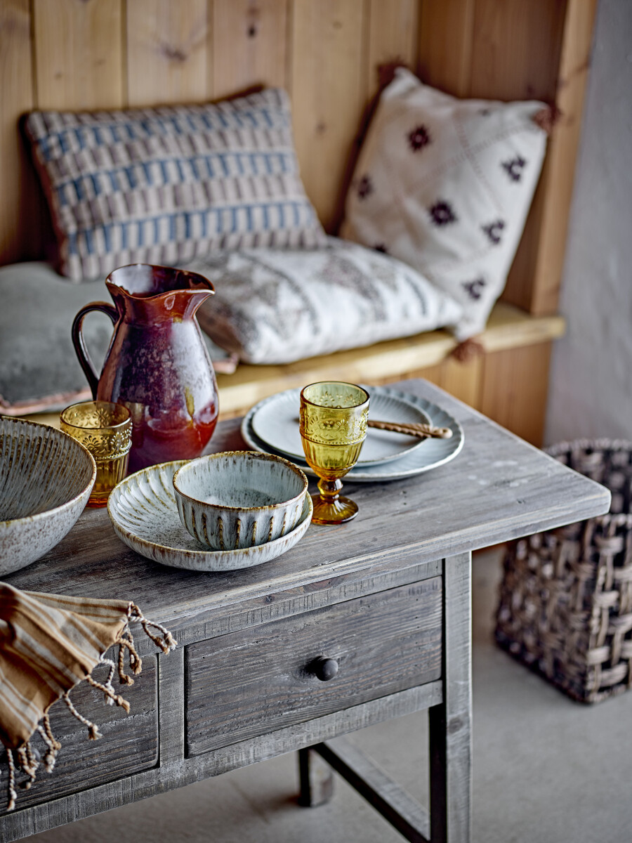 Creative Collection - Dahlia Kande Til Vand - Brun - Stentøj Keramik