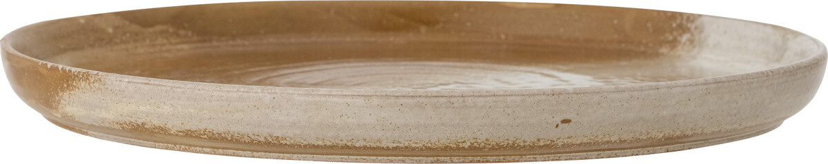 Creative Collection - Dahlia Serveringsfad - Brun - Stentøj Keramik