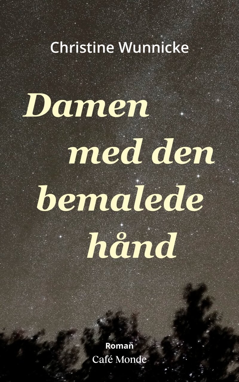 Damen Med Den Bemalede Hånd