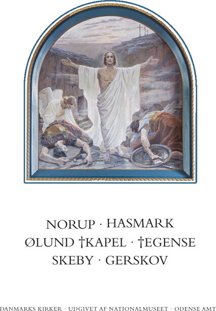 Danmarks Kirker Odense Amt Kirkerne I Norup Hasmark Ølund Kapel Egense