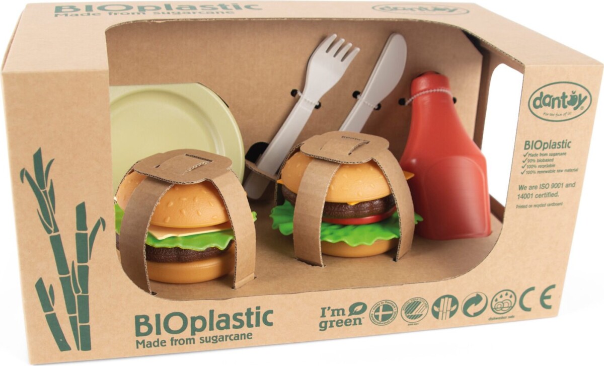 Dantoy - Legemad - Burger - Bio - 19 Dele