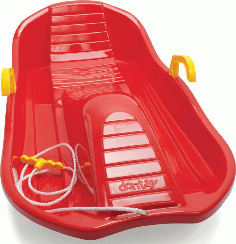 Dantoy - Classic Bobslæde - Rød - 79 Cm