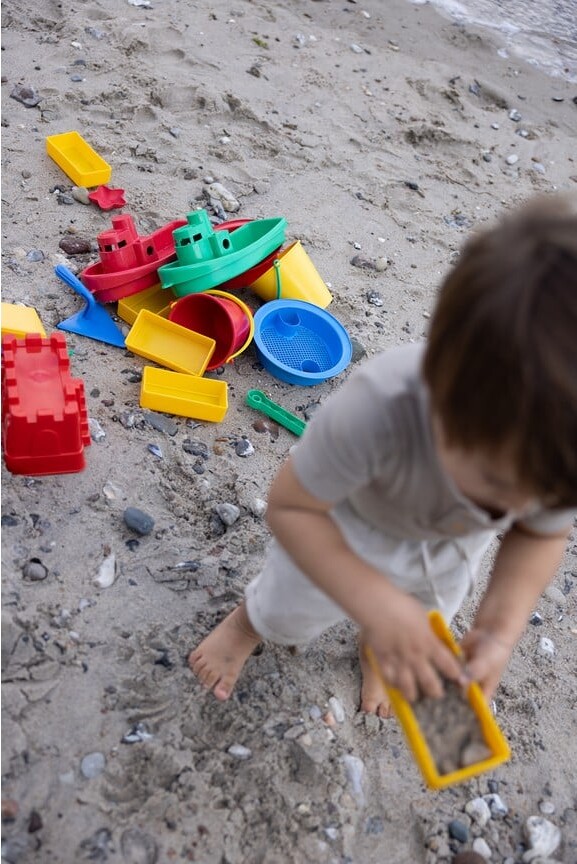 Dantoy - Murer Strandsæt I Plastik Til Børn