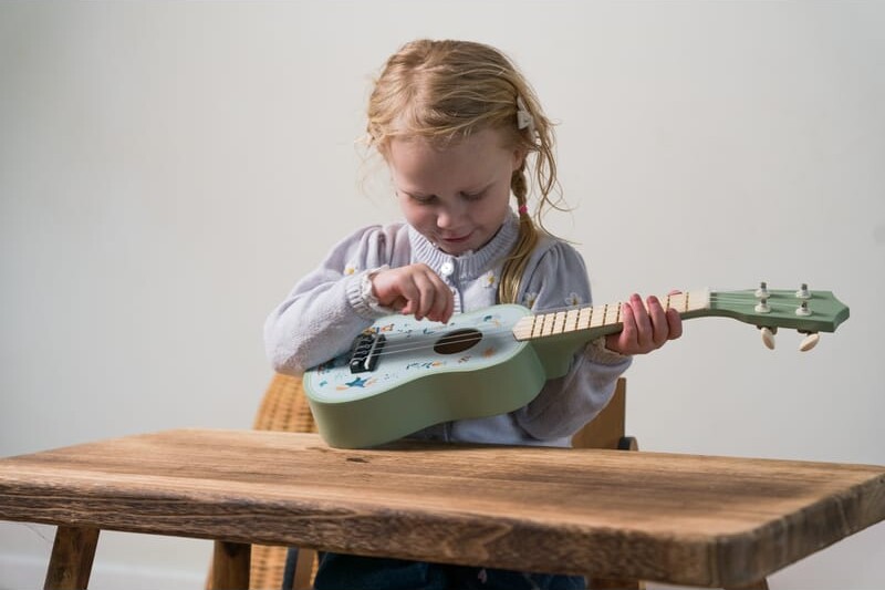 Dantoy - Lege Guitar Til Børn - Træ