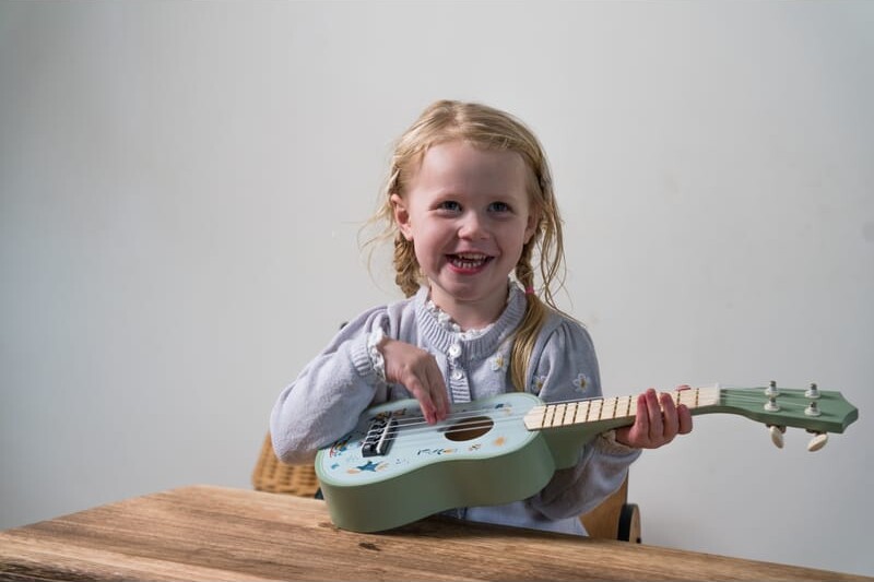 Dantoy - Lege Guitar Til Børn - Træ