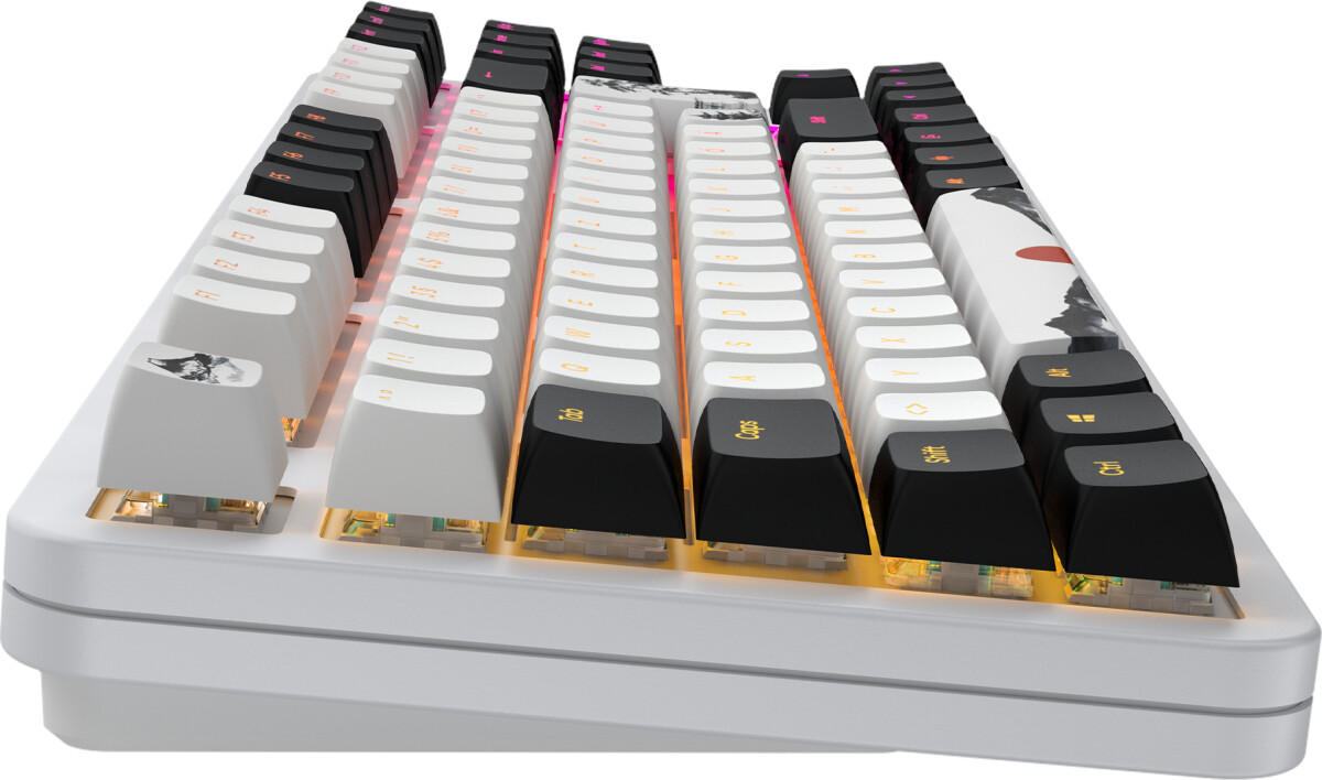 Dark Project - Alu87 Fuji V2 Alu- Mechanical Gaming Keyboard Iso