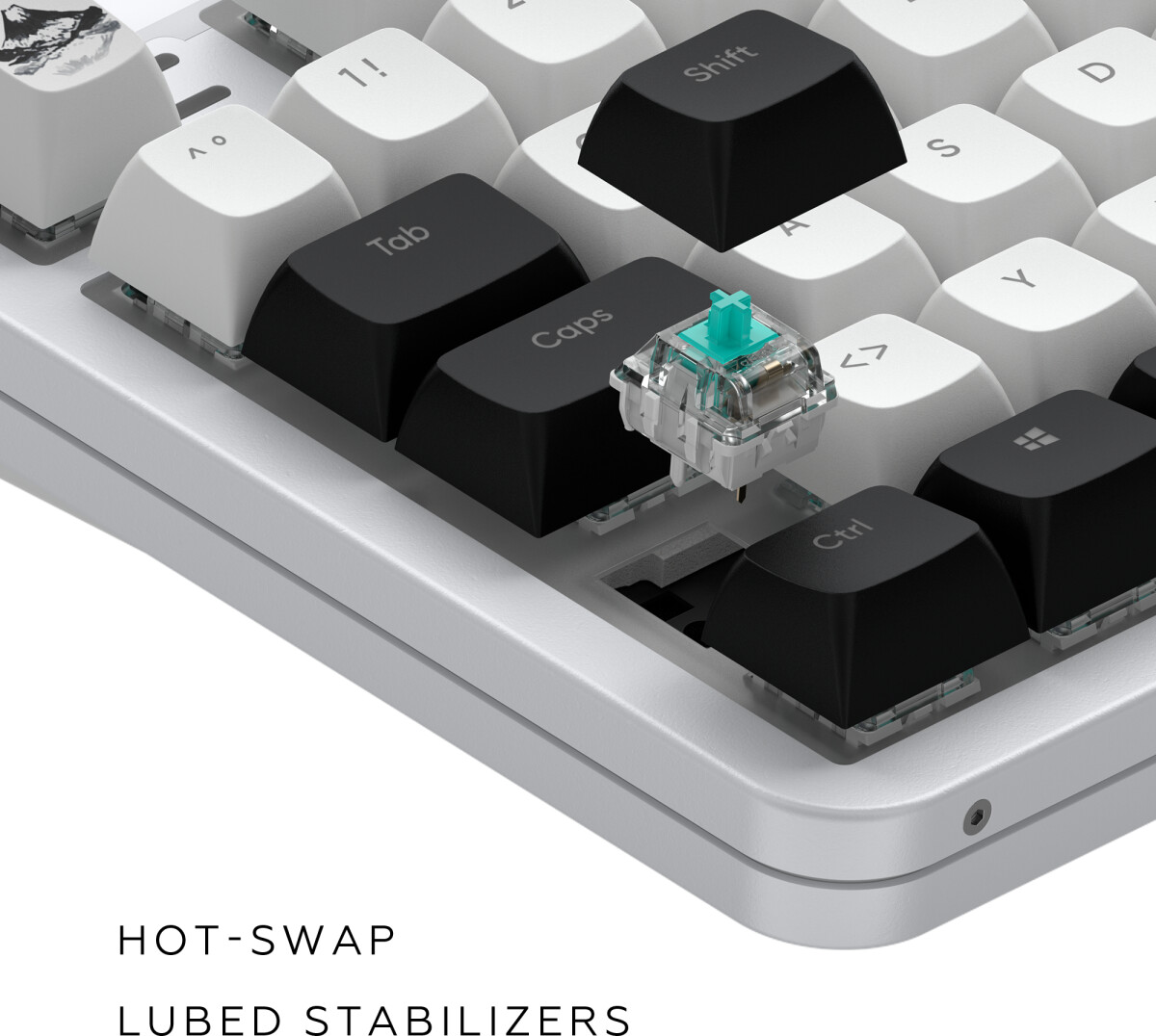 Dark Project - Alu87 Fuji V2 Alu- Mechanical Gaming Keyboard Iso