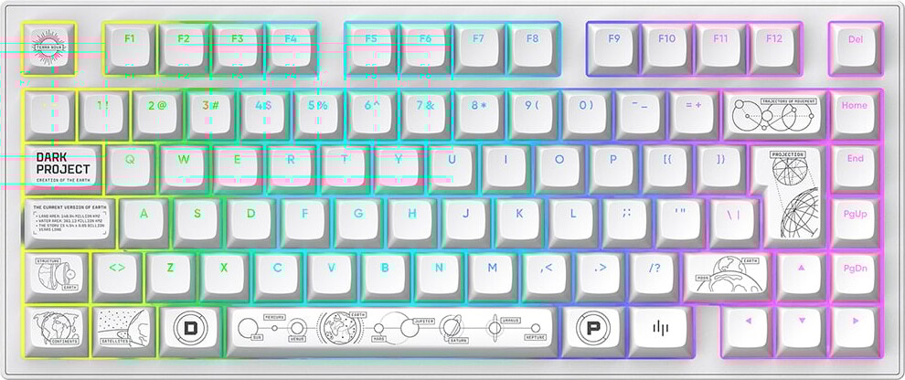 Dark Project - Nova White 81 Rgb Wireless