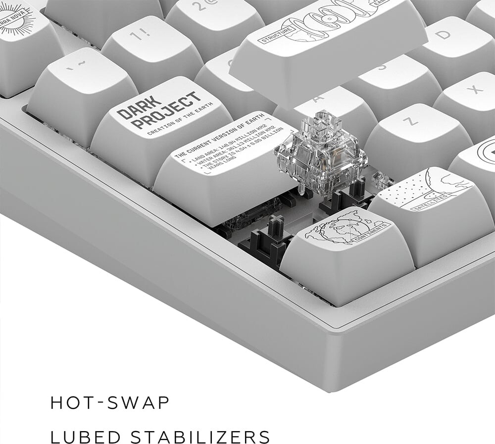 Dark Project - Nova White 81 Rgb Wireless