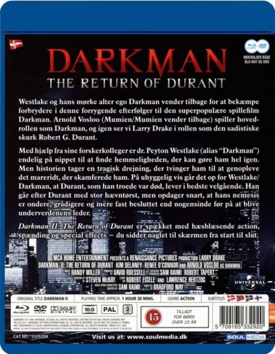 Darkman 2 - The Return Of Durant