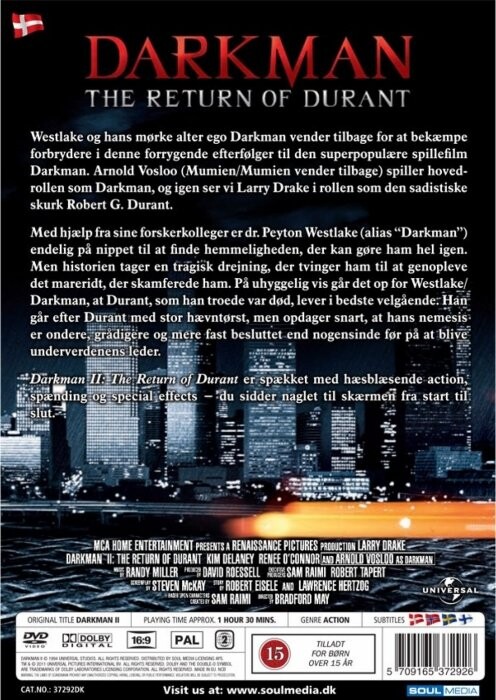 Darkman 2 - The Return Of Durant