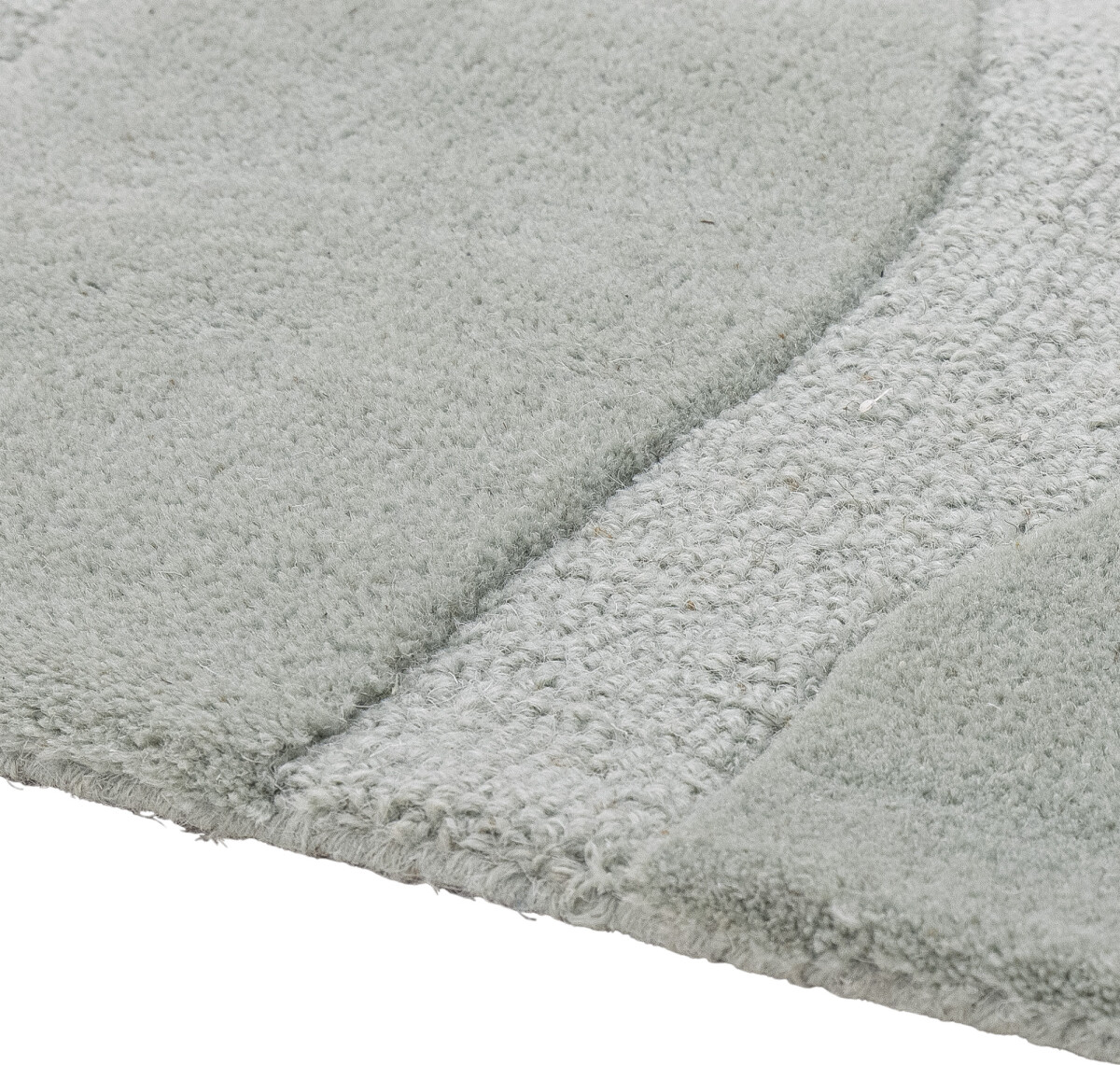 Bloomingville - Darlington Tæppe - Grøn - Uld - 130X200 Cm