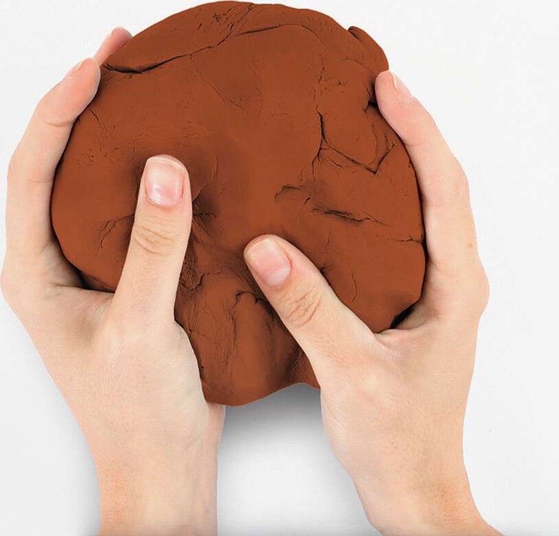 Darwi - Selvhærdende Ler - Cernit - Terracotta - 500 G