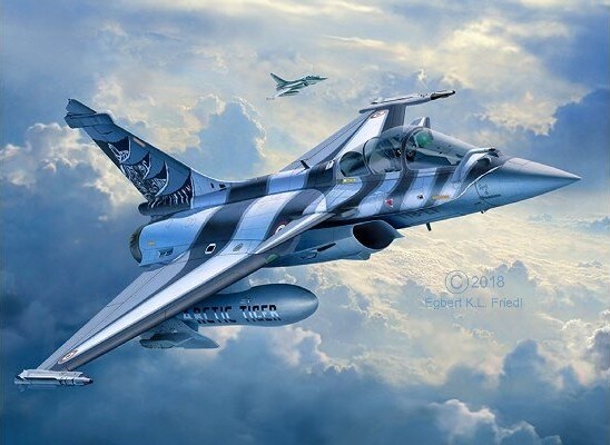 Revell - Dassault Rafale Fly Byggesæt - 1 48 - Level 4 - 03901