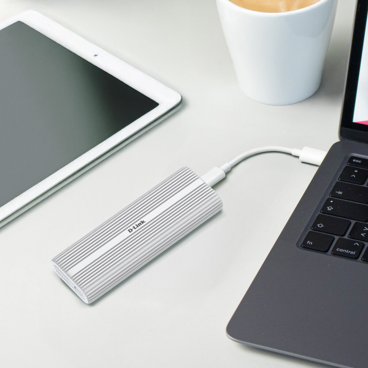 D-Link - Usb-C 40 M2 Nvme Ssd Enclosure