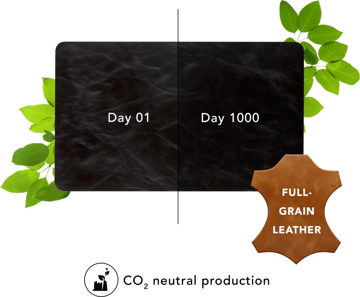 Dbramante1928 - Copenhagen -Desk Mat - Large - Black