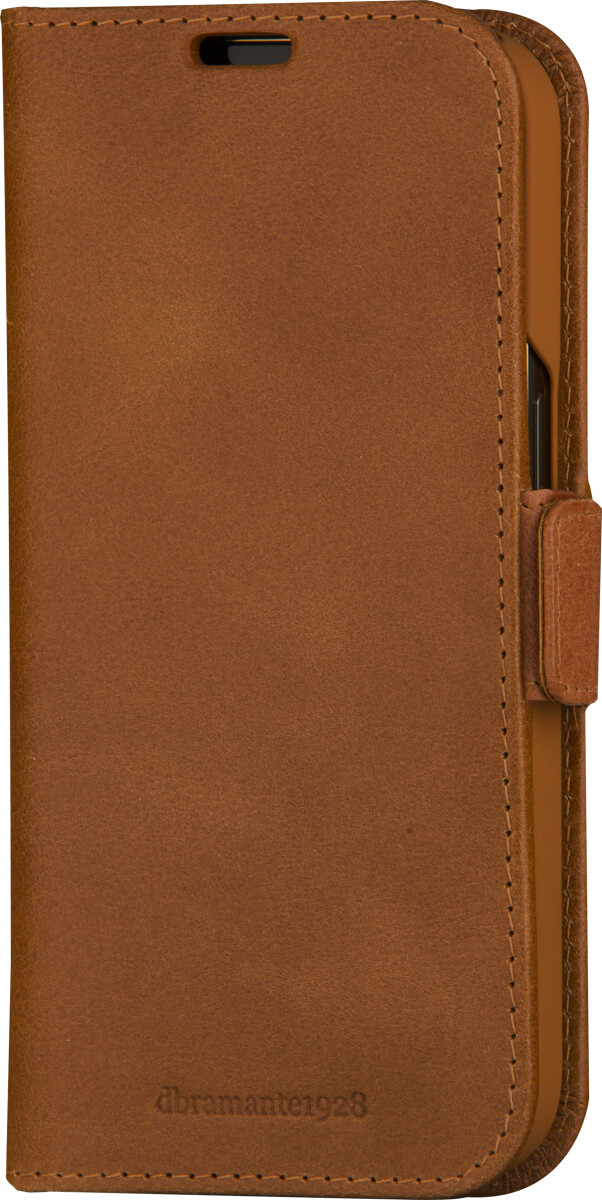 Dbramante1928 - Flip Cover - Iphone 15 Pro - Copenhagen - Tan