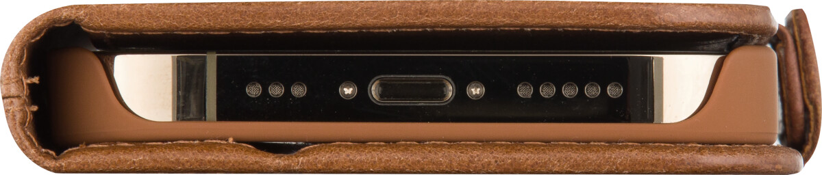 Dbramante1928 - Flip Cover - Iphone 15 Pro - Copenhagen - Tan