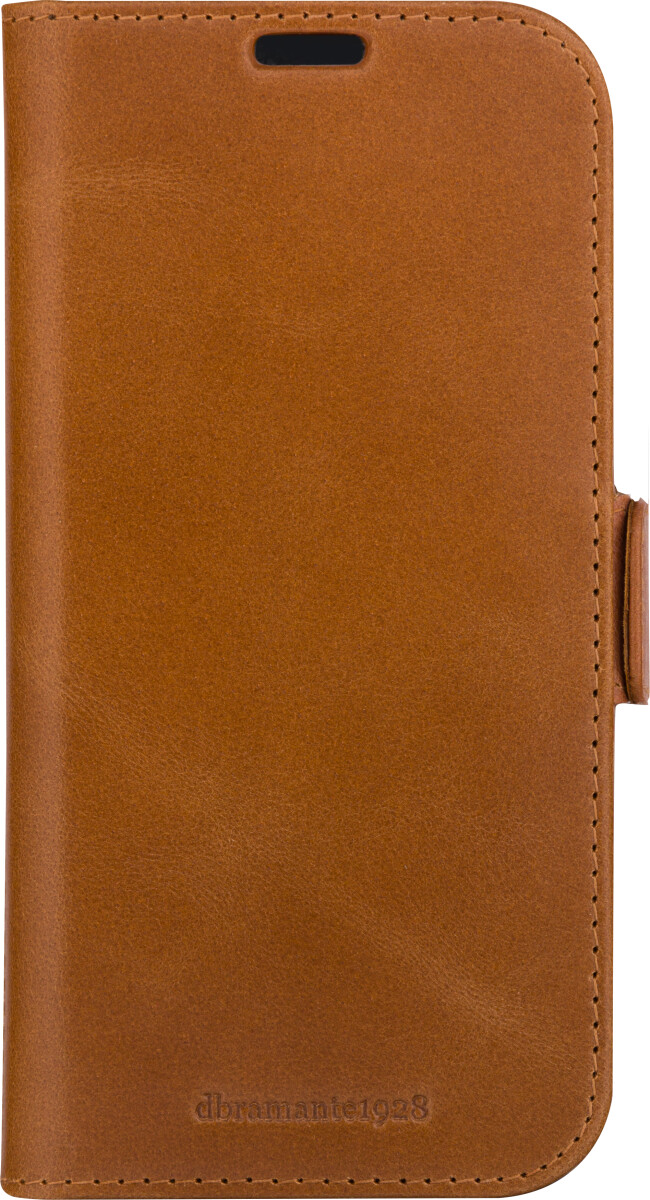 Dbramante1928 - Flip Cover - Iphone 15 Pro - Copenhagen - Tan