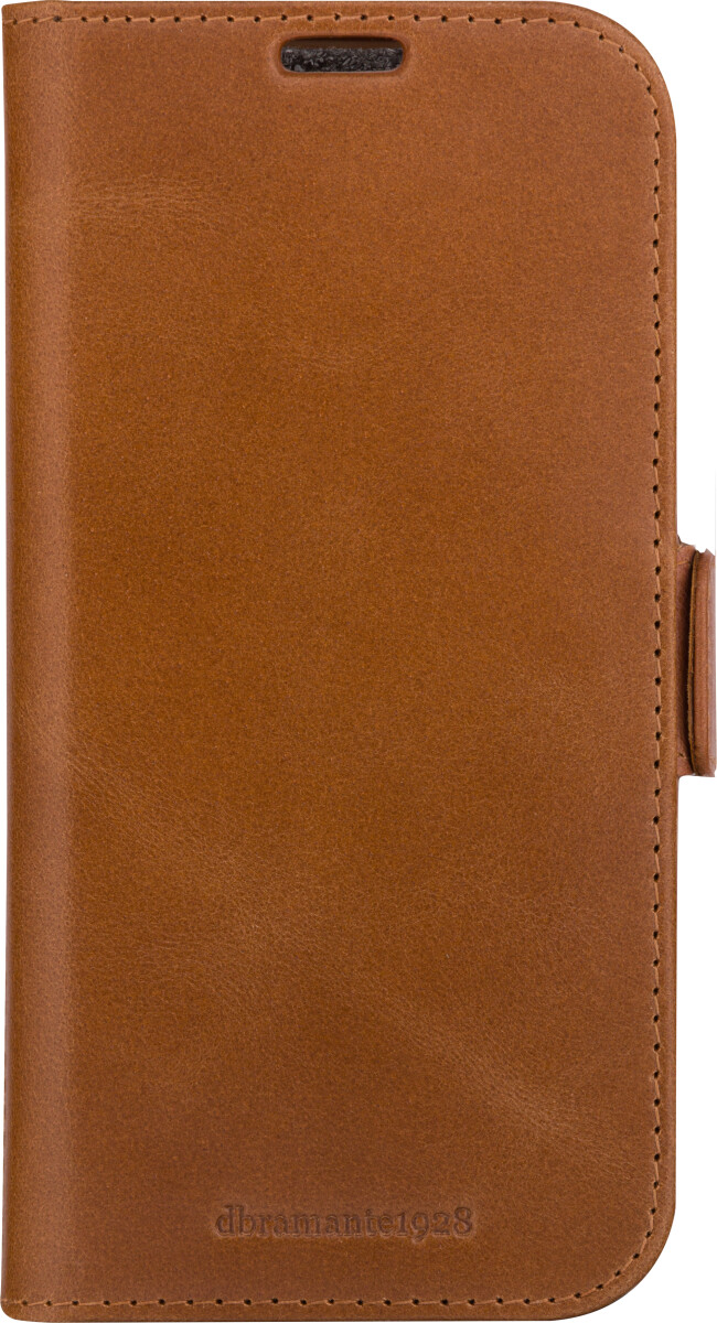 Dbramante1928 - Flip Cover - Iphone 15 - Copenhagen - Tan