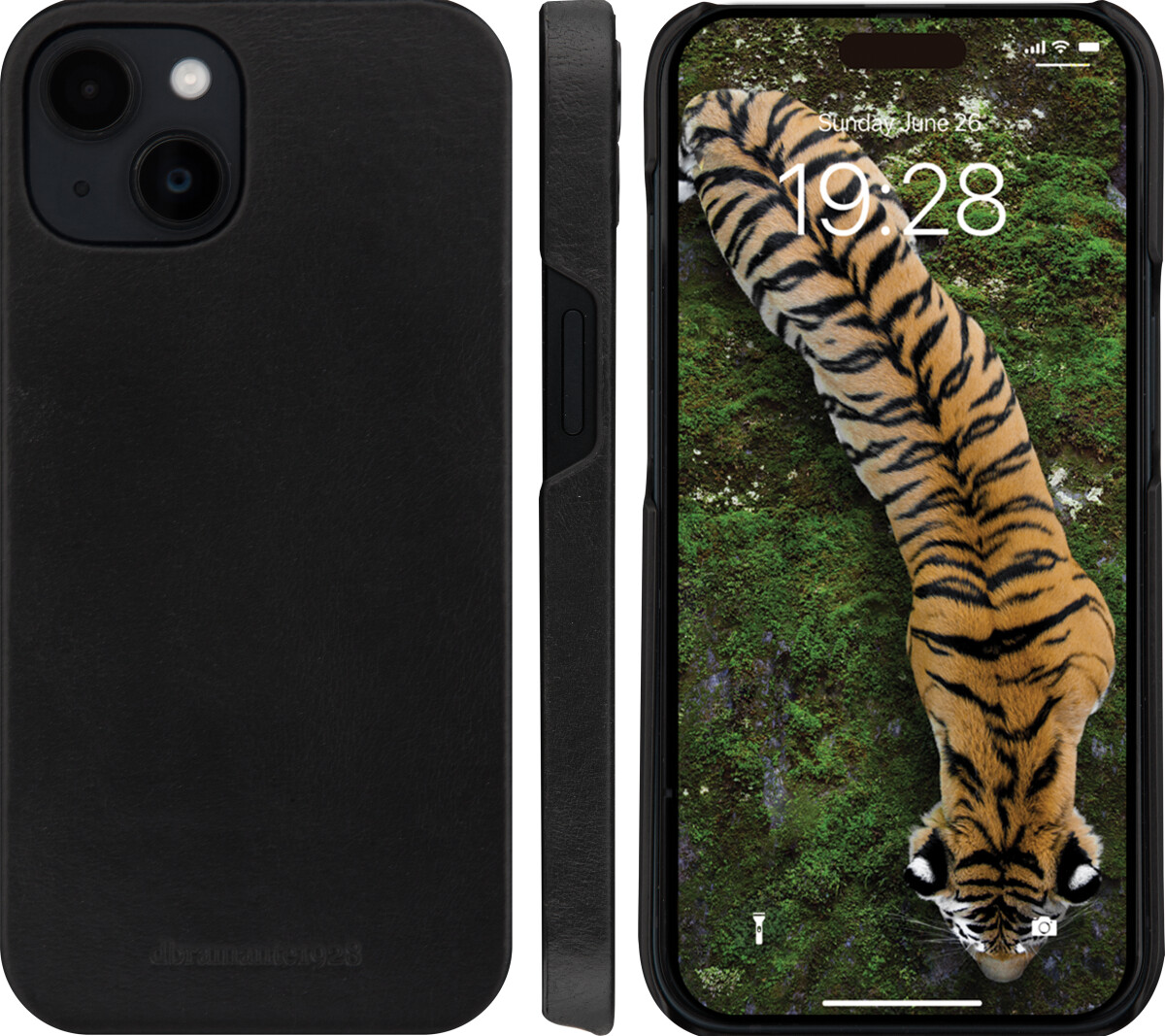 Dbramante1928 - Flip Cover - Iphone 15 - Lynge - Sort