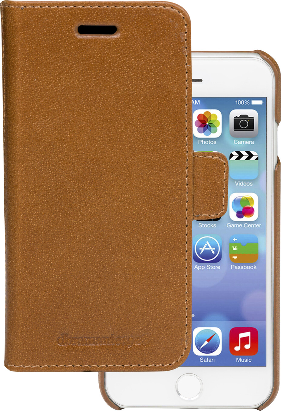 Dbramante1928 - Flip Cover - Iphone Se876 - Lynge - Tan