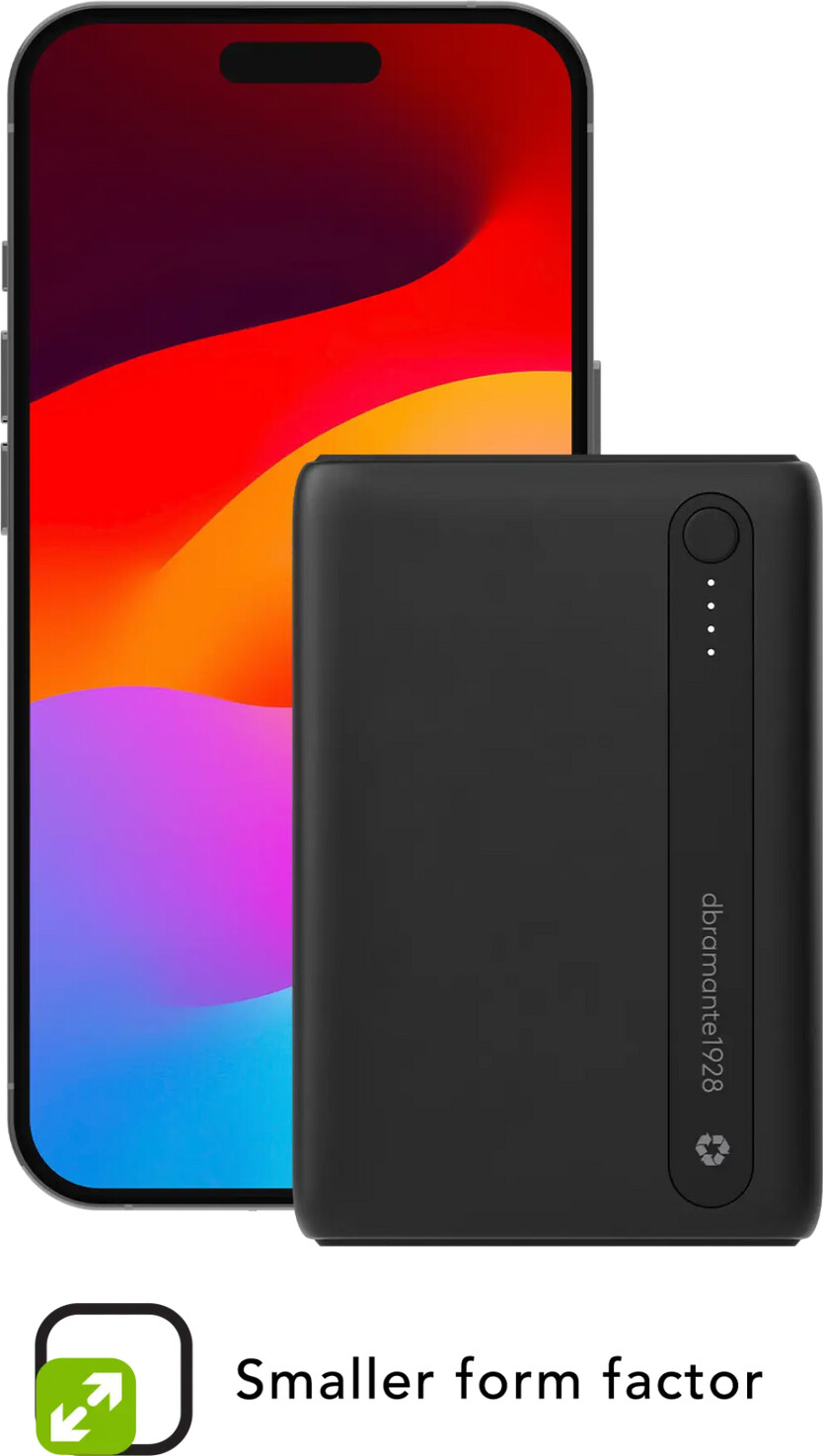 Dbramante1928 - Re-Charge - Power Bank 5K - Sort