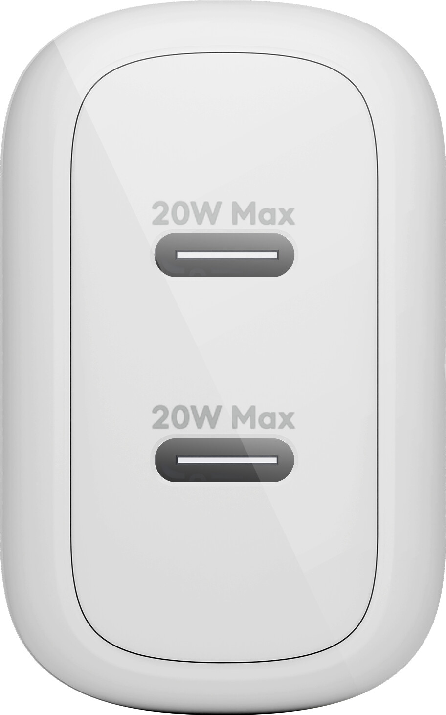 Dbramante1928 - Re-Charge Pro - Eu Vægoplader 2X Usb-C 20W - Hvid