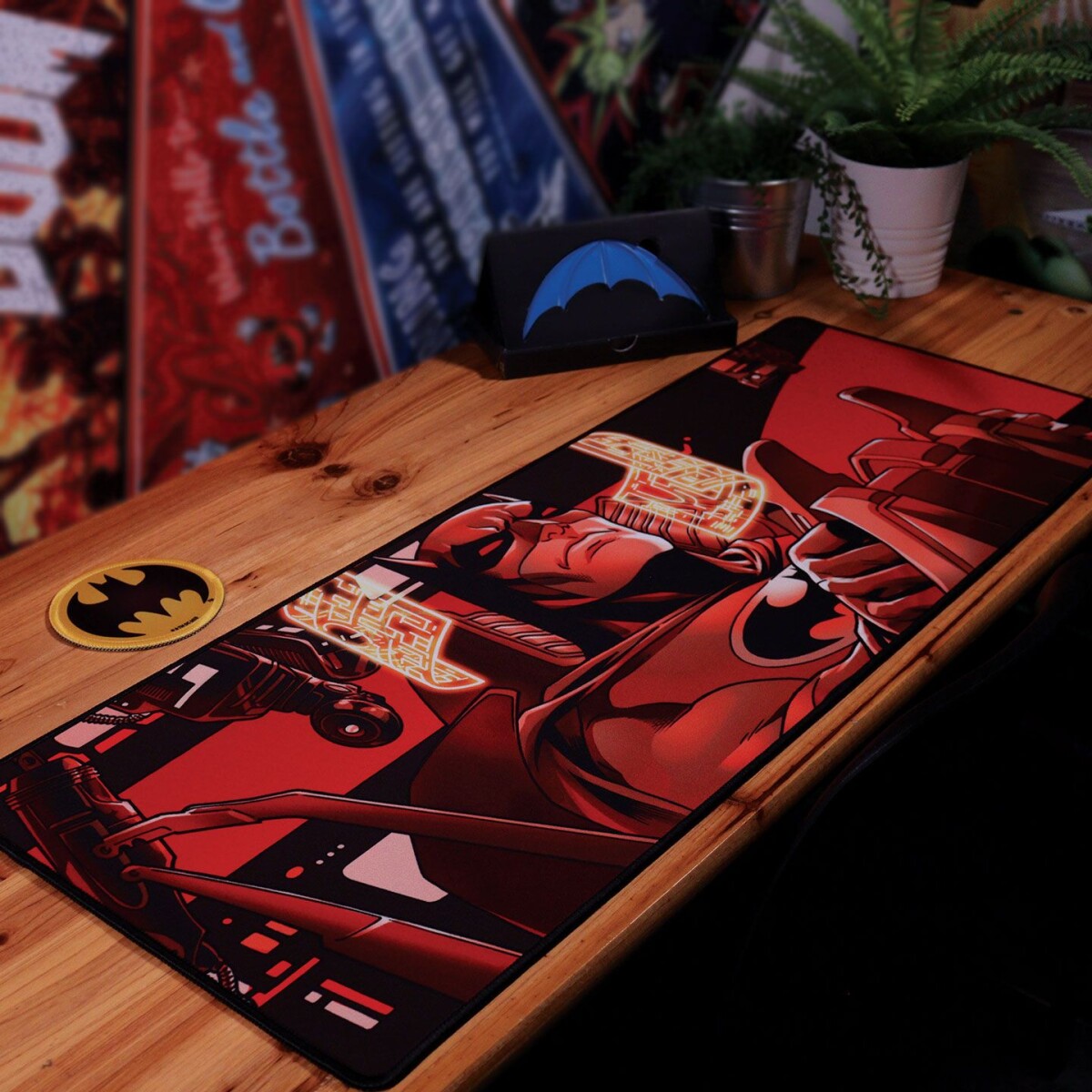 Dc Batman Desk Pad Coaster Set