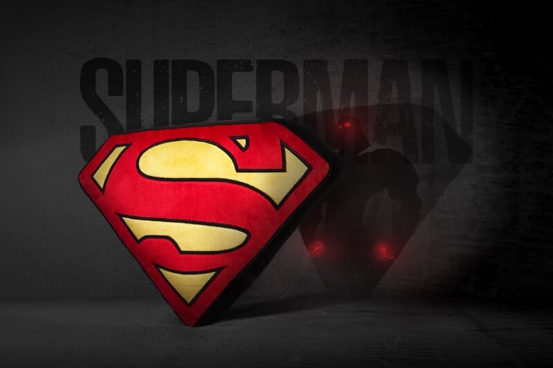 Superman Pude - Dc Comics - 40 X 32 Cm