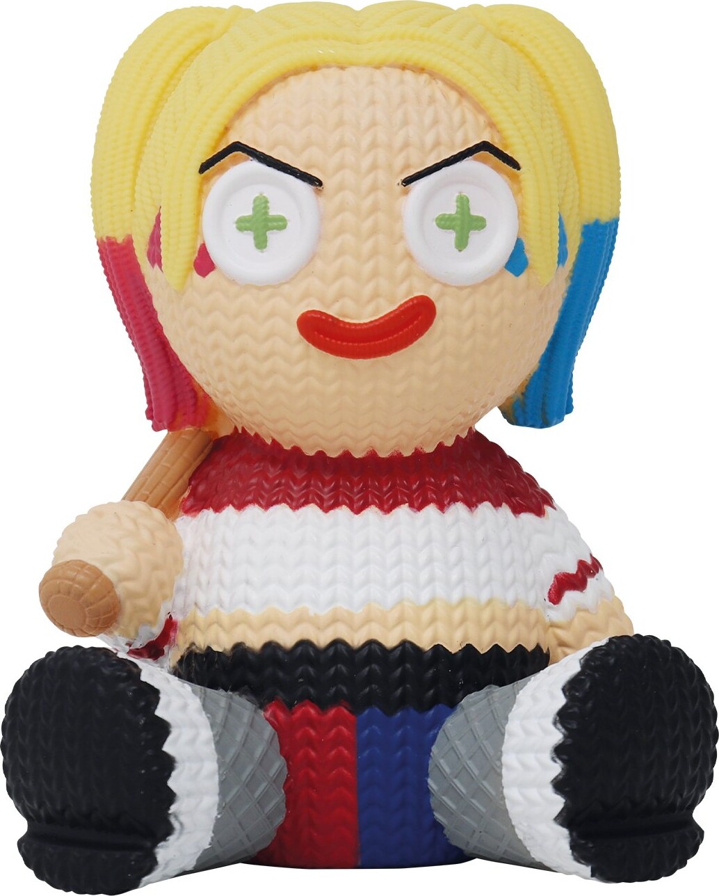 Harley Quinn Figur - Suicide Squad - Knit - Handmade By Robots - 13 Cm