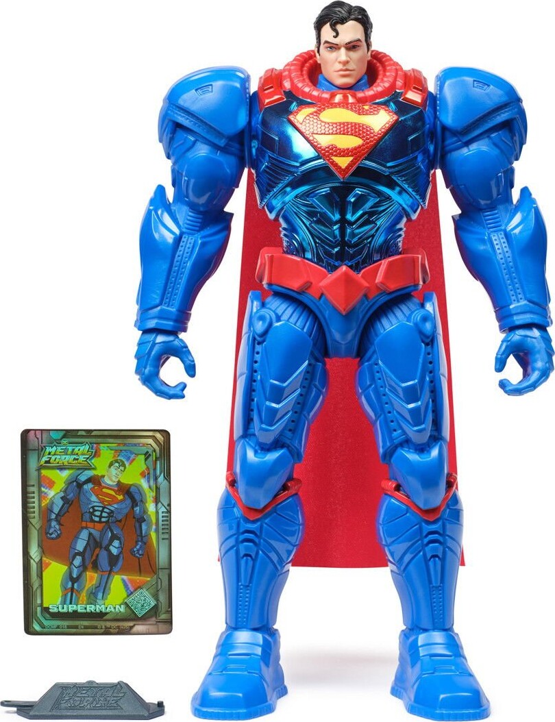 Dc - Metal Force Xl Heroes 30 Cm - Superman