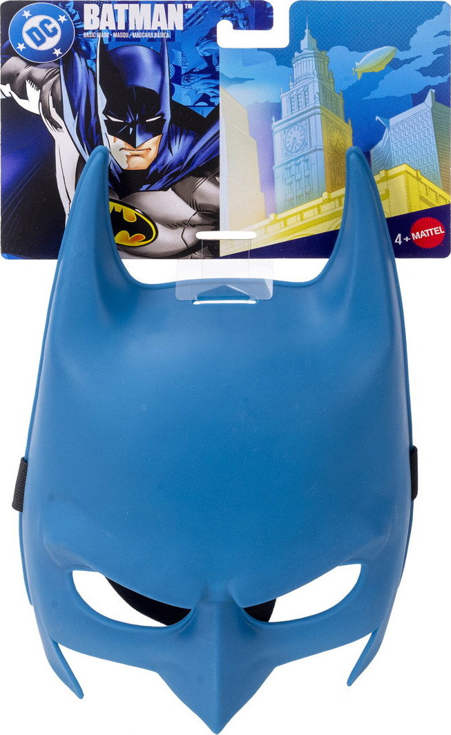 Dc Universe - Batman Basic Maske Til Børn - Mattel Jmf00