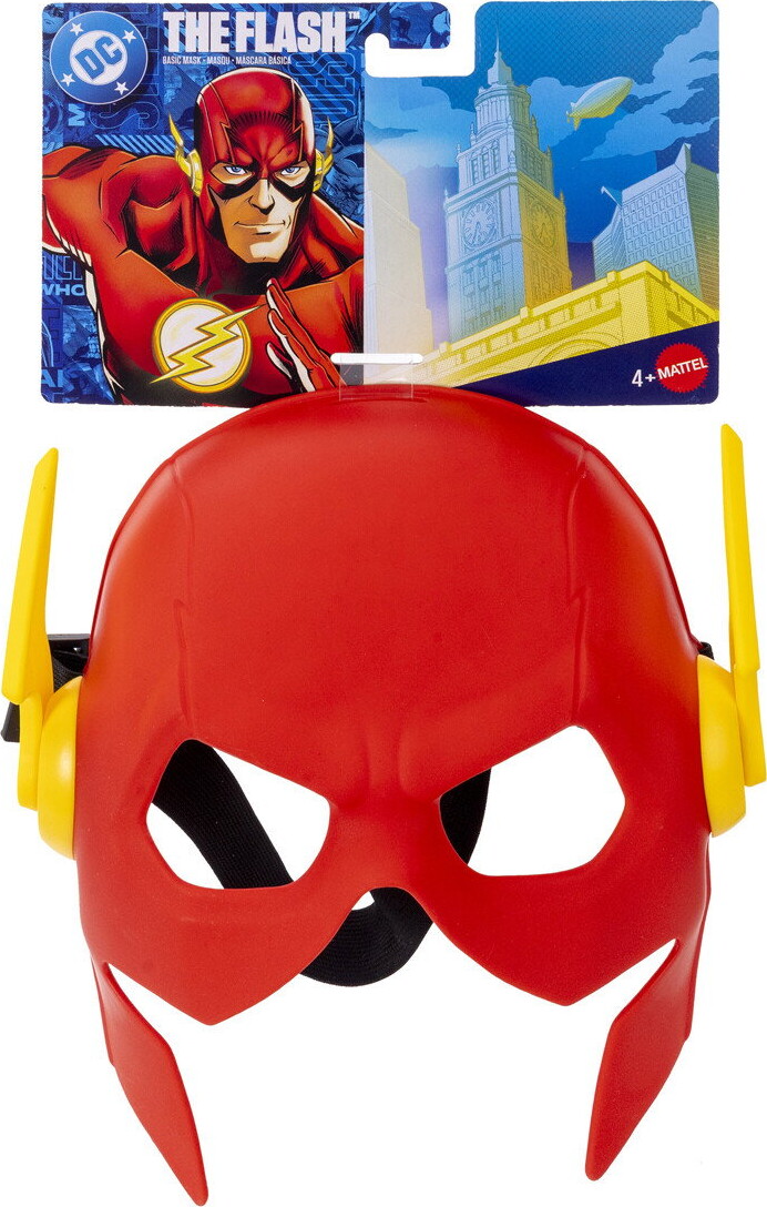 Dc Universe - The Flash Maske Til Børn - Mattel Jmf01